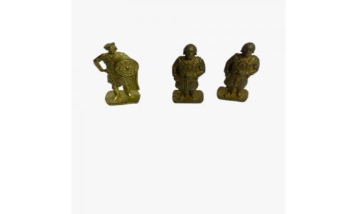 Kinder Ovo Lote 3x Soldados de Metal